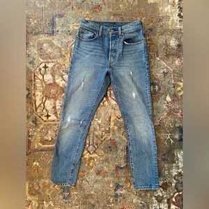 Levi’s 501s size 26x28, light blue, worn once